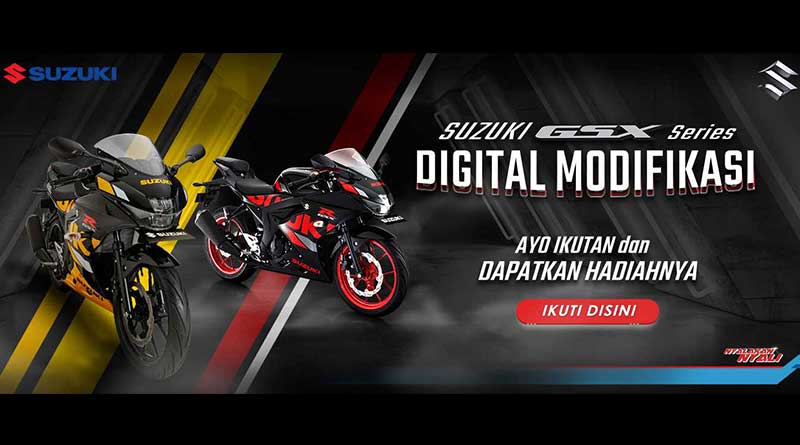 Kompetisi Modifikasi Digital Suzuki GSX Series, Hadiah Jutaan Rupiah!