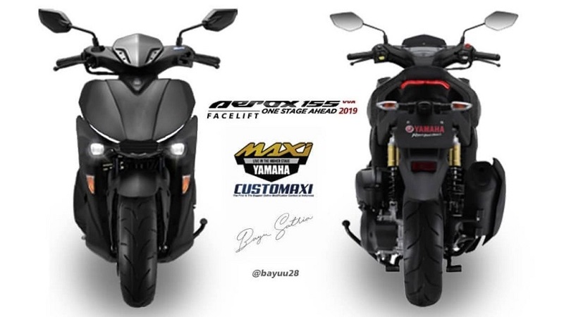 Prediksi All New Yamaha Aerox, Fitur Lebih Banyak dari Nmax! bocoran all new yamaha aerox