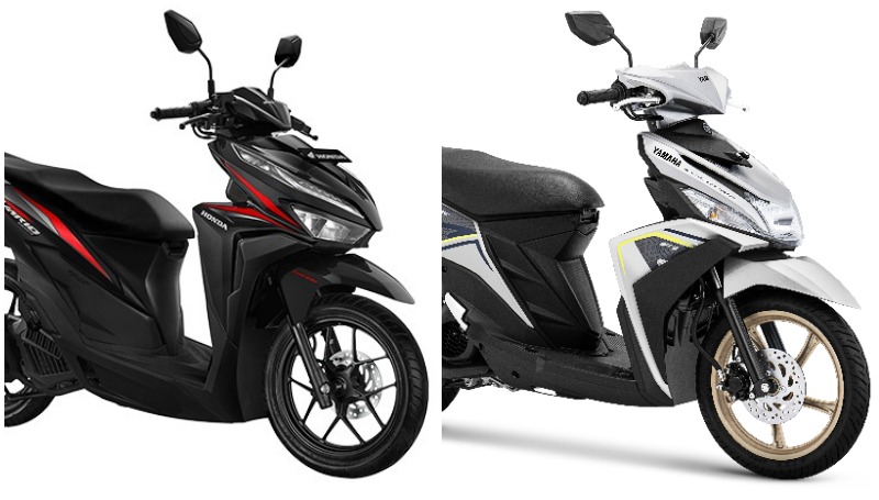 Honda Vario 125 CBS Vs Yamaha Mio M3 AKS SSS