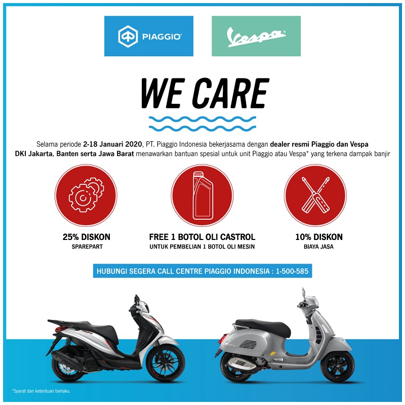 piaggio we care