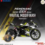 Ini Jawara GSX Series Digital Modifikasi Periode 1, Desainnya Keren!