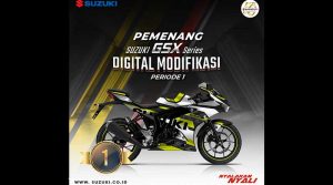 Ini Jawara GSX Series Digital Modifikasi Periode 1, Desainnya Keren!