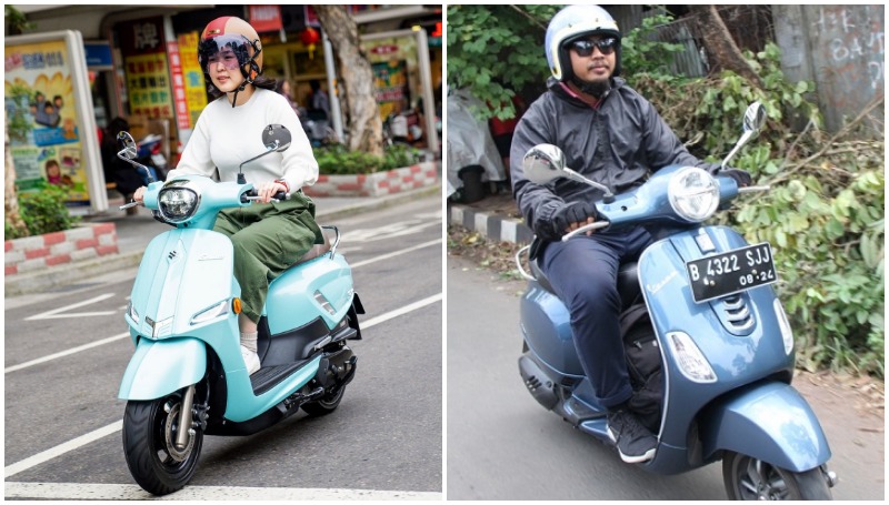 Harga Suzuki Saluto Mahal, Mending Vespa LX 125? Suzuki Saluto vs Vespa LX 125 001