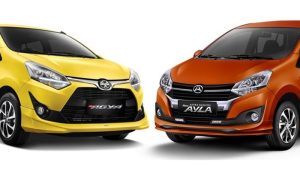 Perbedaan Toyota Agya dan Daihatsu Ayla