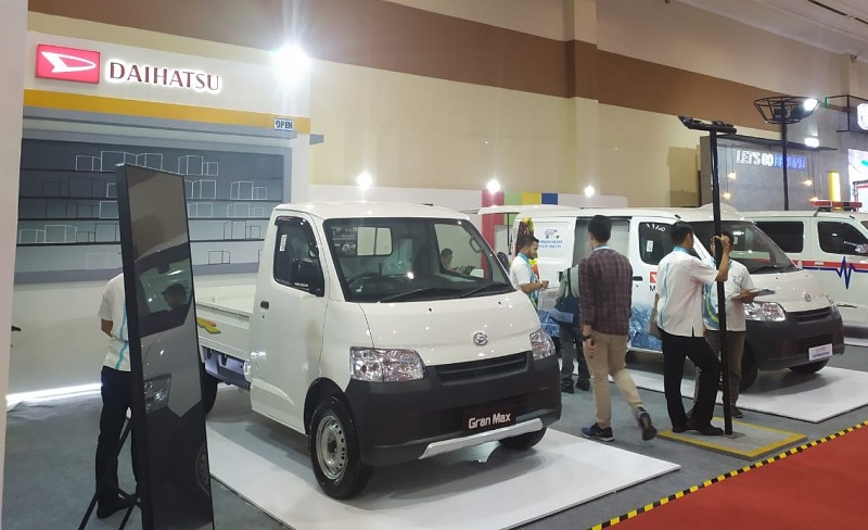 Booth Daihatsu di GIICOMVEC 2020