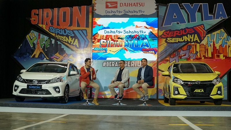 Daihatsu Sirion dan Daihatsu Ayla