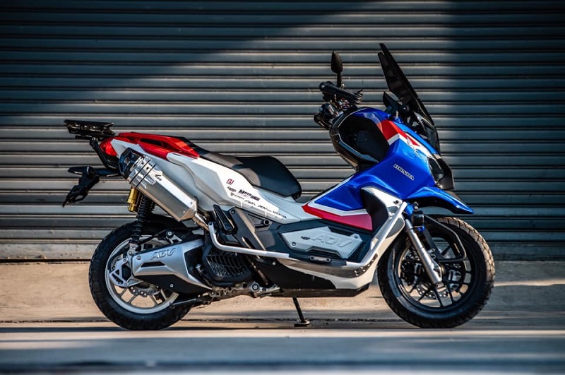 Honda ADV 150 X Angry Bird, Mirip Ducati Multisrada! honda adv 150 modifikasi angry bird