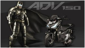 Honda ADV 150 Versi Batman Hadir di Thailand