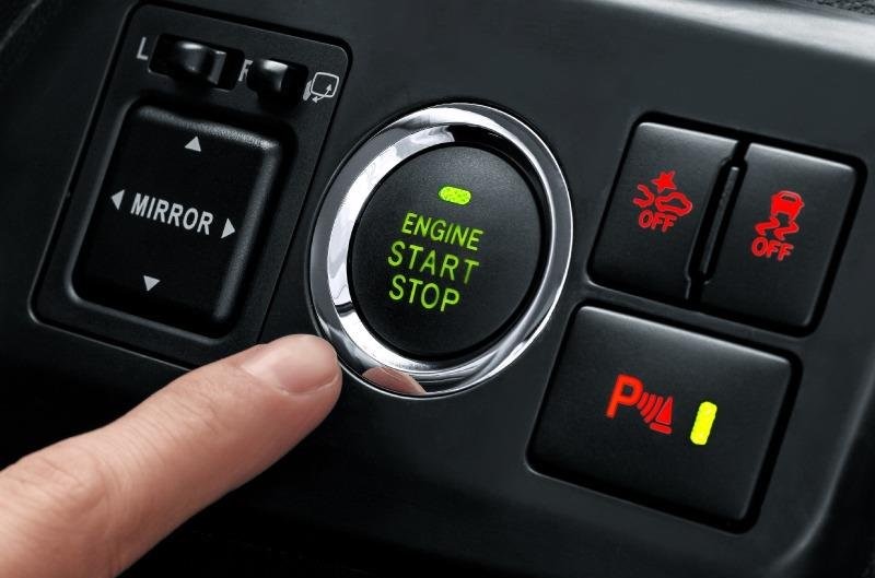 3 Bocoran Penting Toyota Agya dan Daihatsu Ayla Facelift Start stop engine button Toyota Agya