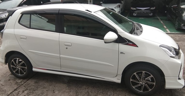Toyota Agya 2020 Dilengkapi spion elektrik