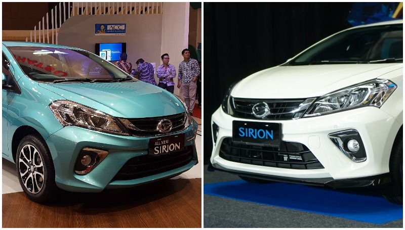 Perbedaan Daihatsu Sirion facelift