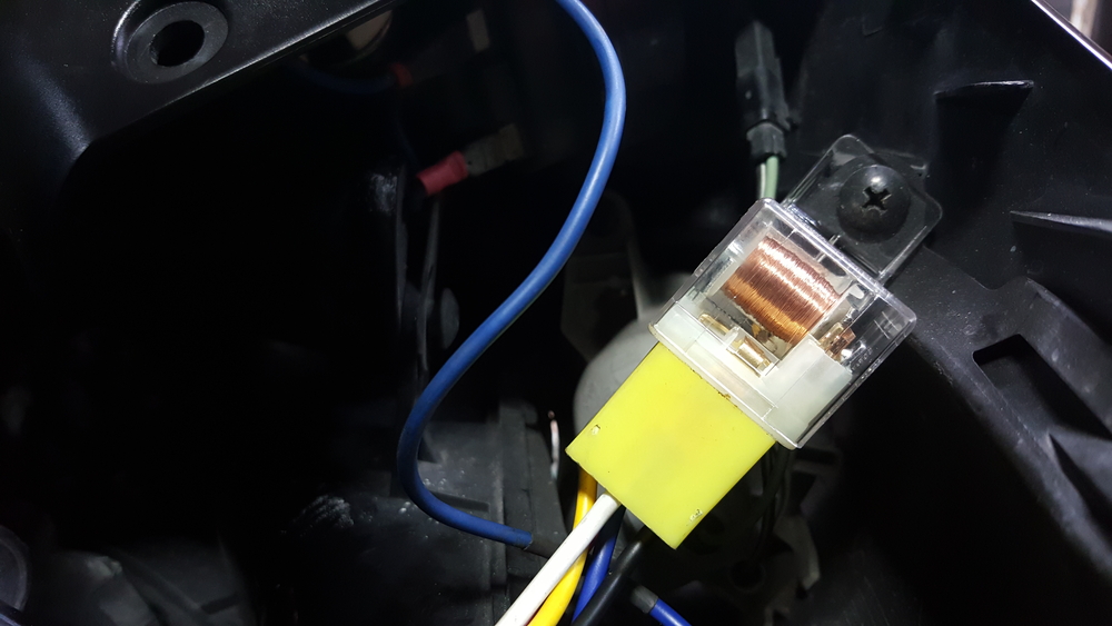 Cara pasang relay klakson