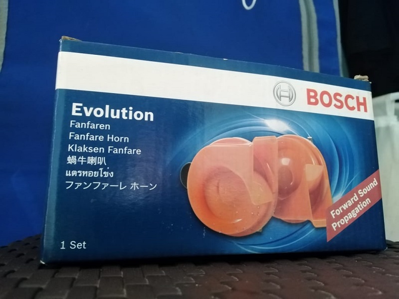 Contoh klakson keong merek Bosch