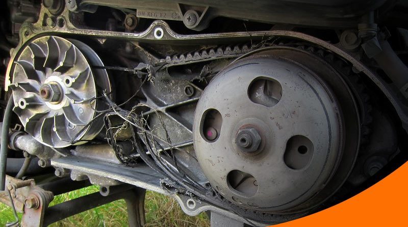 perawatan v-belt motor matik