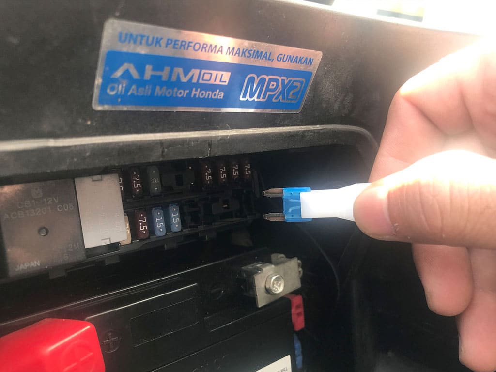 motor mati saat digas