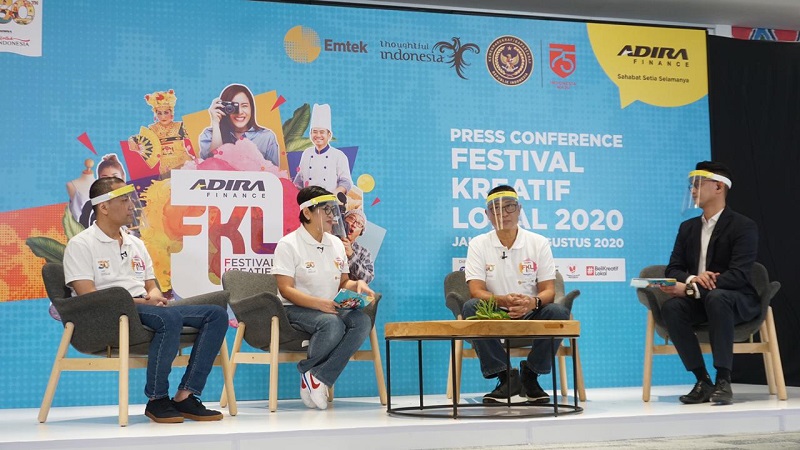 Adira Finance bersama Kemenparekraf Gelar Festival Kreatif Lokal