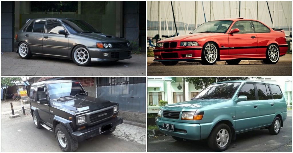 5 mobil tahun 90