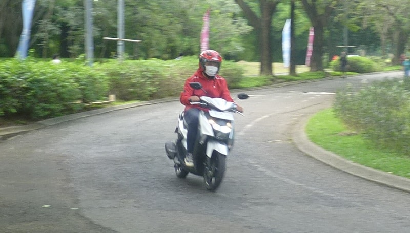 test ride yamaha gear 125