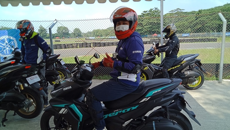Test Ride Aerox 155 Connected di Jalan Raya, Irit BBM? test ride aerox 155 connected 02