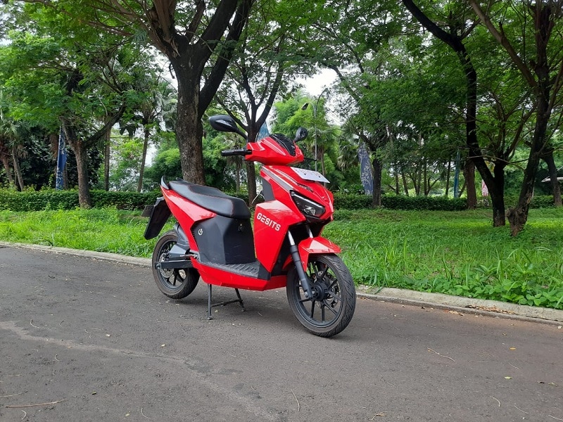 Gesits punya desain yang kompak