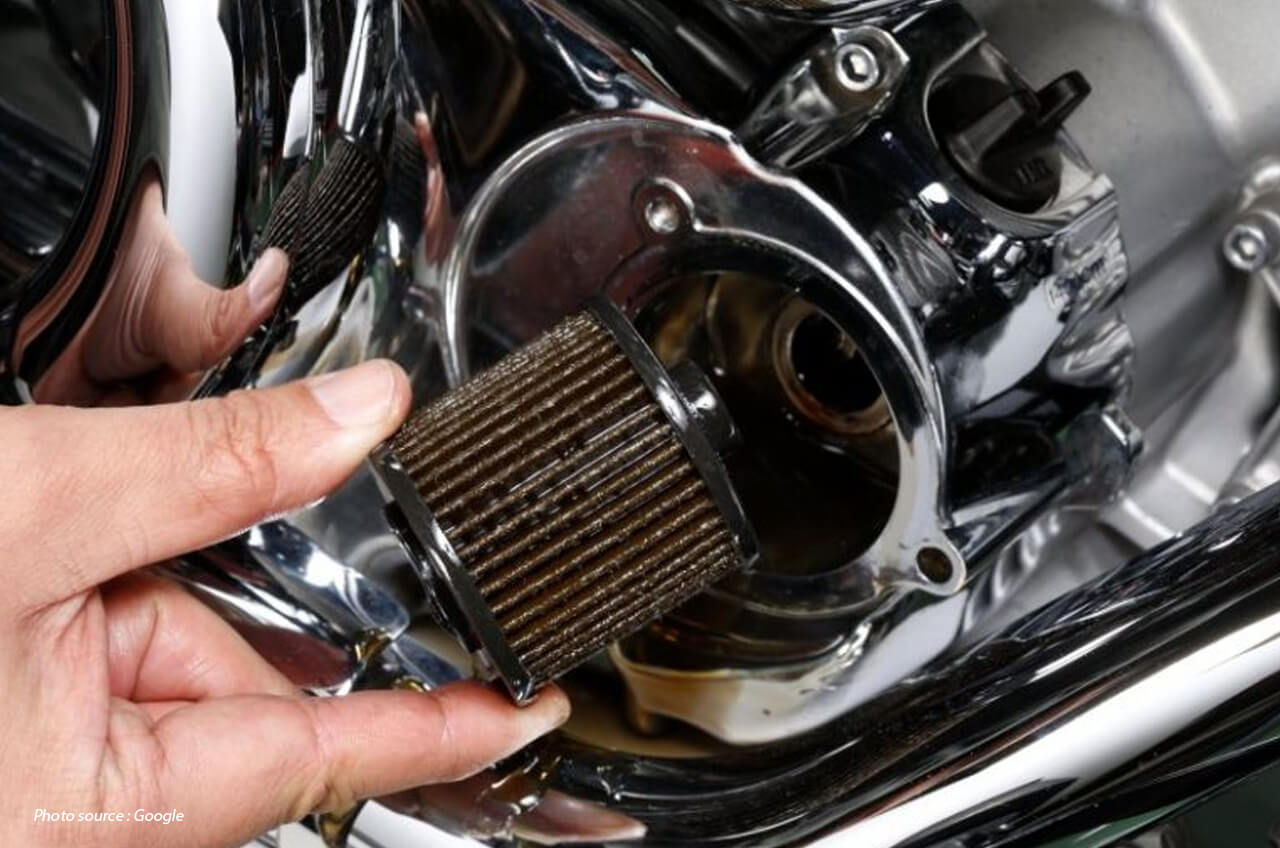 cara ganti oli mesin motor