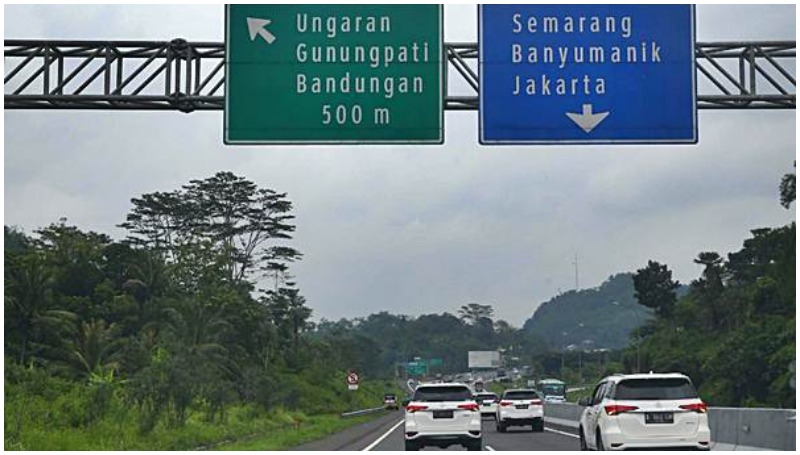 Terdapat penyesuaian tarif tol Trans Jawa di sejumlah ruas