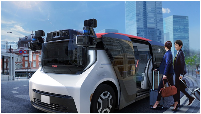 Cruise Origin, Mobil Honda yang Bisa Jalan Sendiri Cruise Origin, mobil otonom Honda