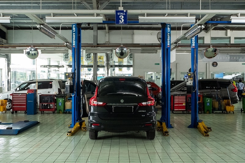Perawatan di bengkel resmi Suzuki, supaya lulus uji emisi