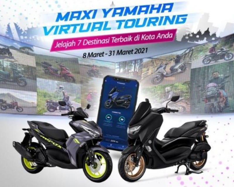 Mau Ikut Maxi Yamaha Virtual Touring 2021? Ini Caranya Maxi Yamaha Virtual Touring 2021
