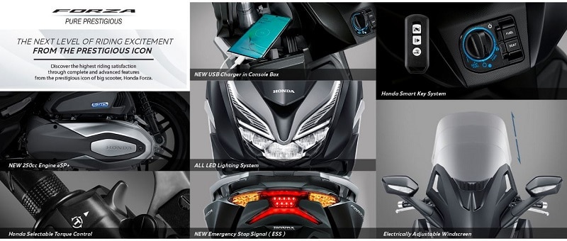 honda forza 250 eSP+