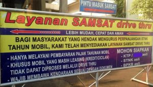 Syarat, Lokasi, dan Jam Buka Samsat Drive Thru