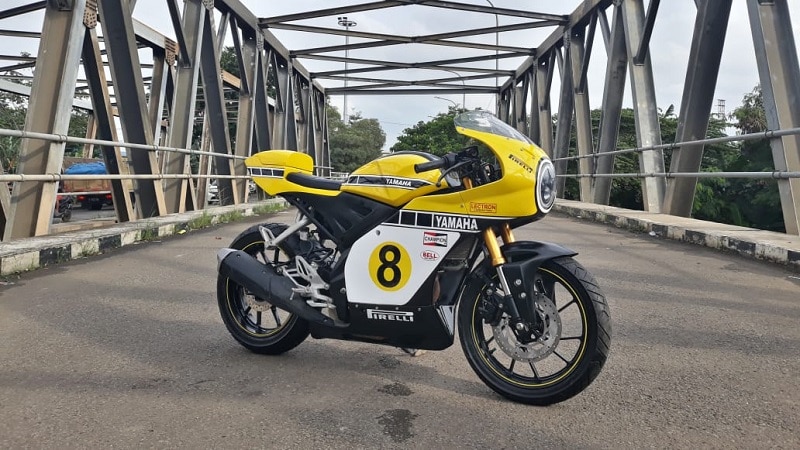 yamaha r15 cafe racer