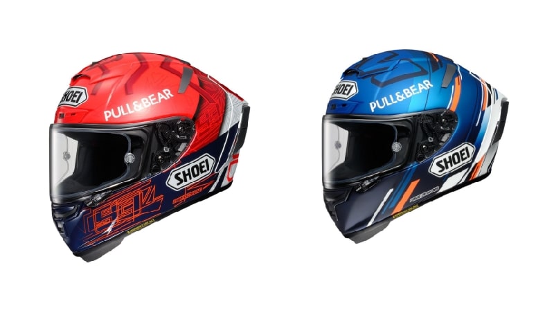 Helm SHOEI X-Fourteen marquez 6 dan am 73
