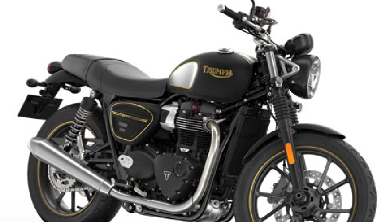 Street Twin Goldline variant feature ride