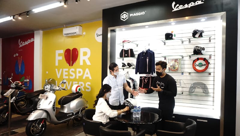 dealer vespa depok