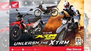 All New Honda XRM 125, Motor Bebek Bergaya Trail