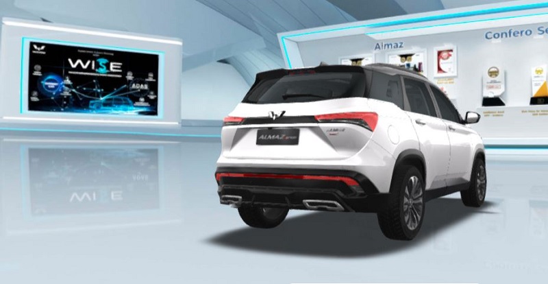 wuling almaz rs resmi dijual