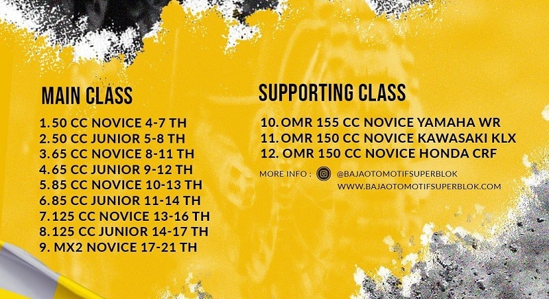 boss junior motocross championship