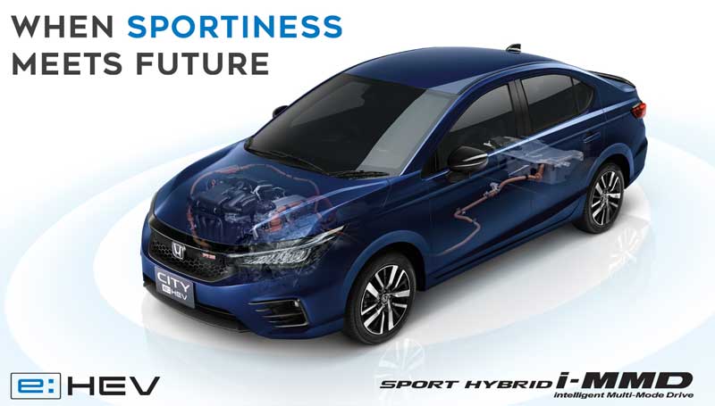Honda City Sedan e-HEV Semakin Dekat Indonesia Honda City sedan e-HEV