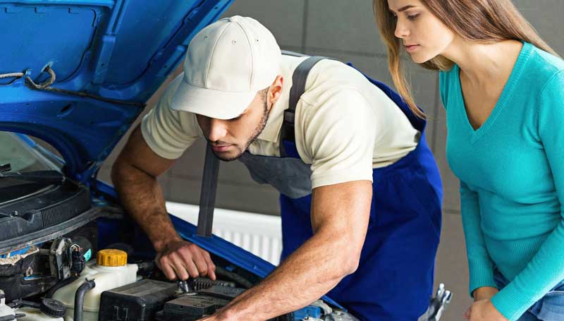 tarikan mobil terasa berat