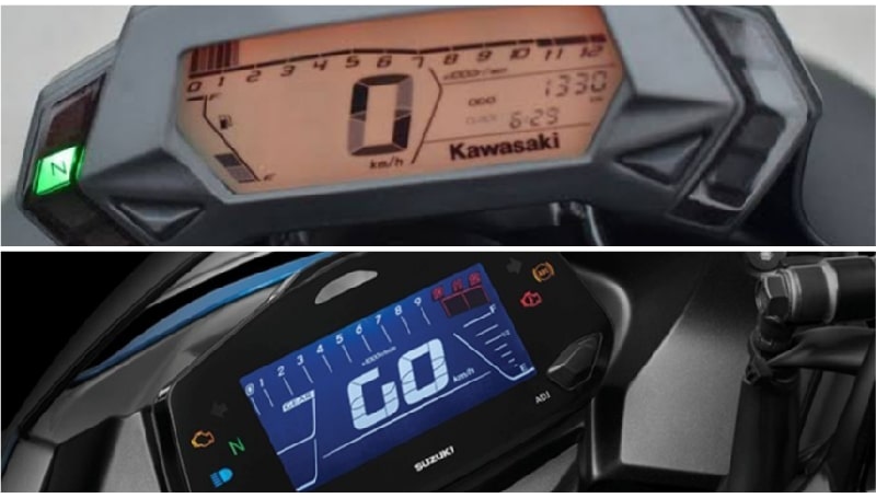 Komparasi Gixxer 250 SF vs Ninja 250 SL, Menang Mana? komparasi Gixxer 250 SF vs Ninja 250 SL