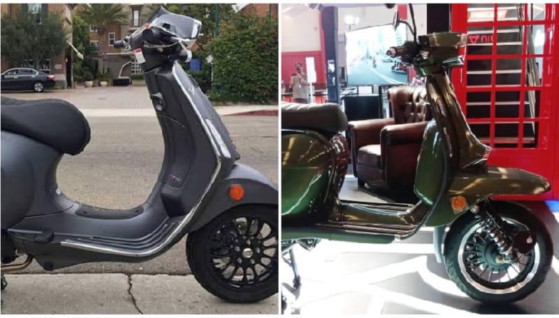 Vespa Sprint dan Royal Alloy GP 150