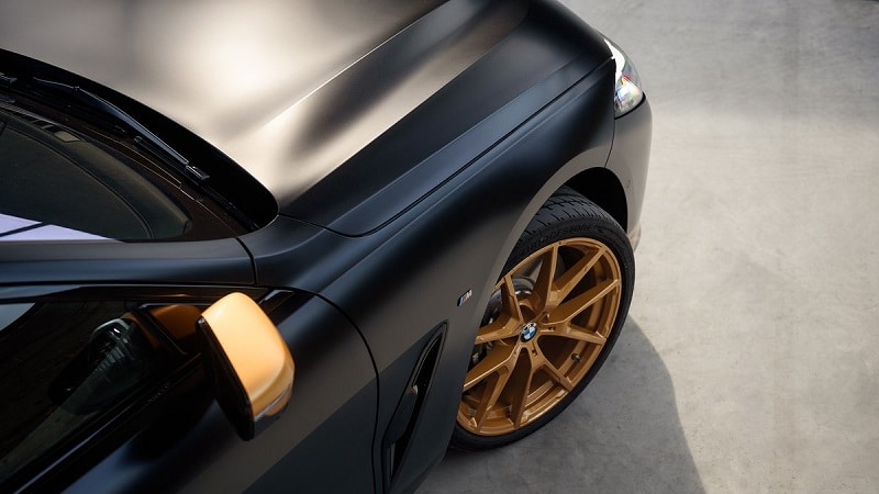 BMW seri 8 golden thunder - eksterior