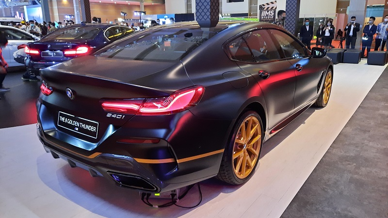 BMW 8 Gran Coupe Golden Thunder