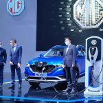 Mobil Listrik MG ZS EV Pamer di IIMS Hybrid 2021