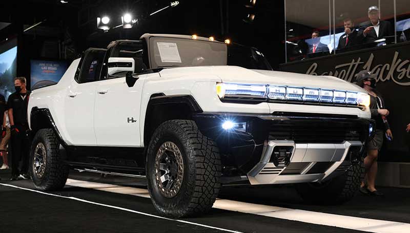 GMC Hummer listrik laku Rp 36 miliar