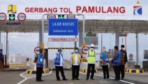 Presiden Joko Widodo Resmikan Jalan Tol Kunciran ke Cinere