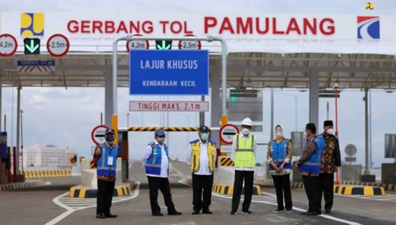 Peresmian Jalan Tol Kunciran ke Cinere