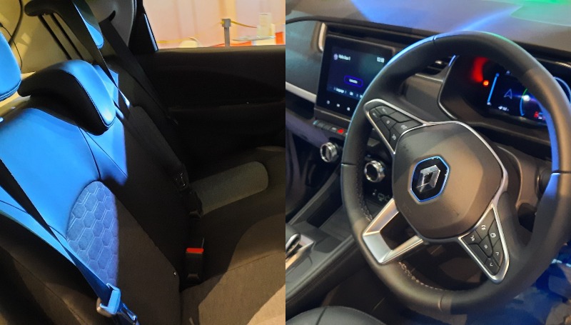 spesifikasi renault zoe - interior