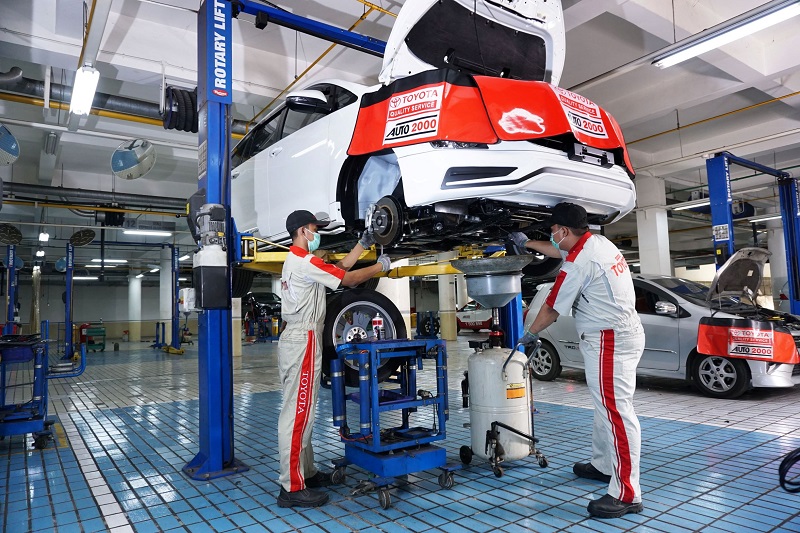 Biaya service kaki-kaki mobil